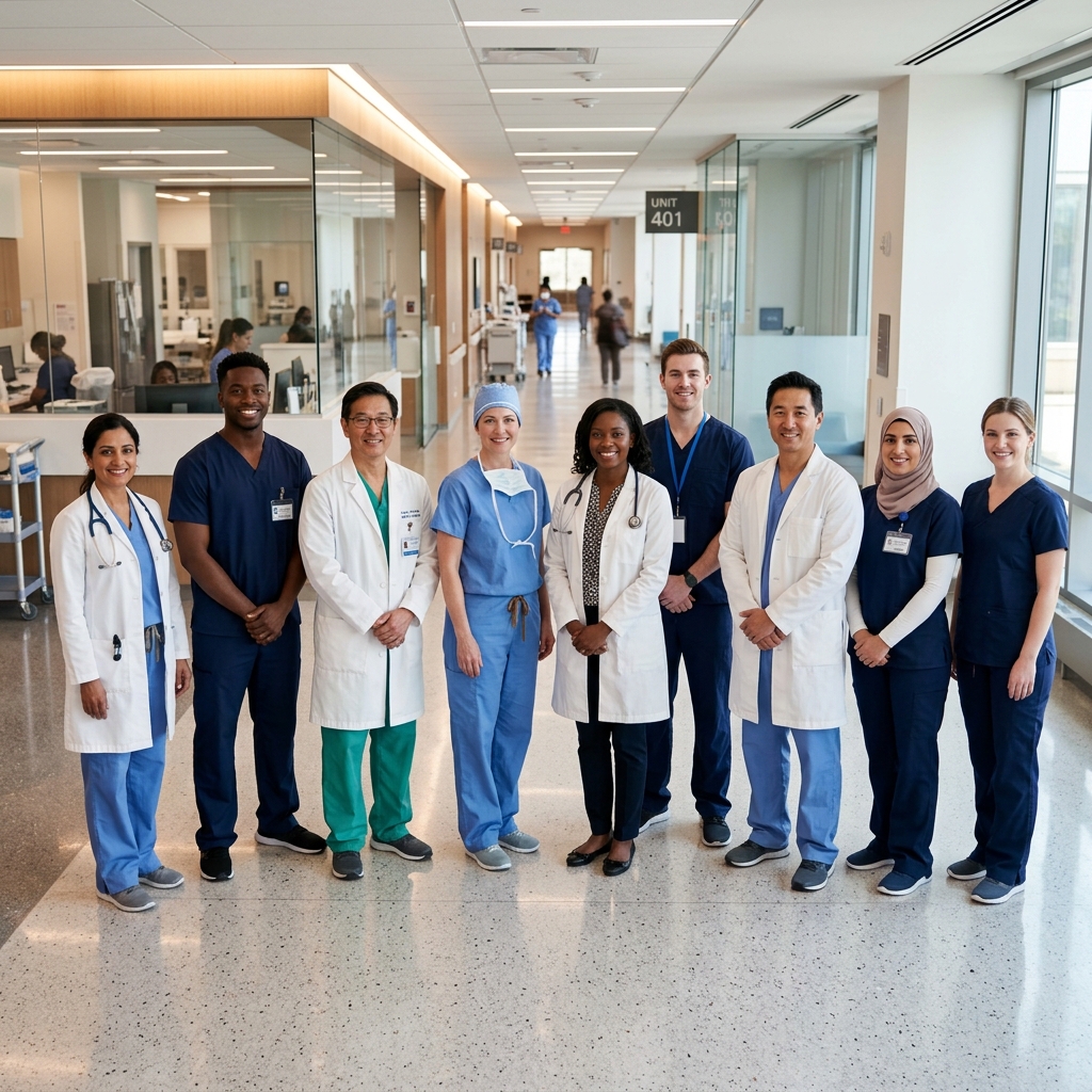 Professional medical team